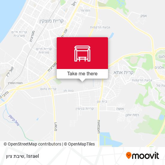 שיבת ציון map