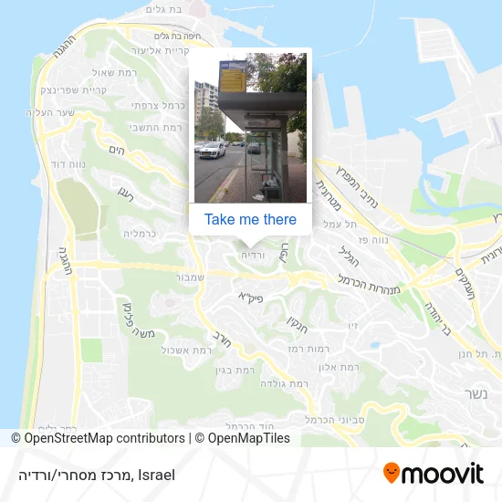 Карта מרכז מסחרי/ורדיה