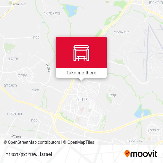 Карта שפרינצק/דנציגר