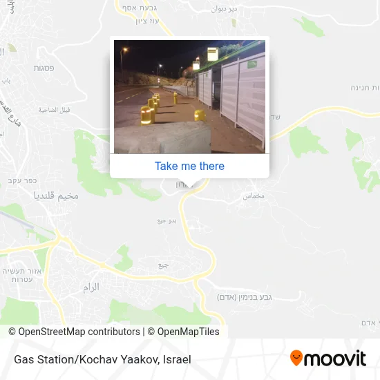 Gas Station/Kochav Yaakov map
