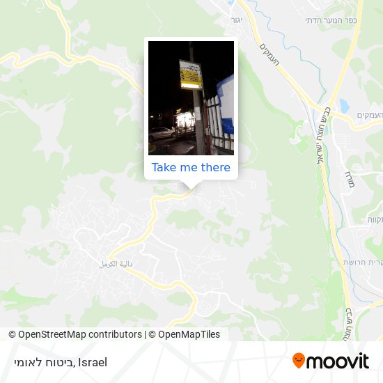 ביטוח לאומי map