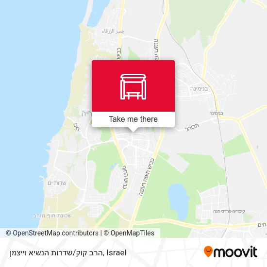 Карта הרב קוק/שדרות הנשיא וייצמן