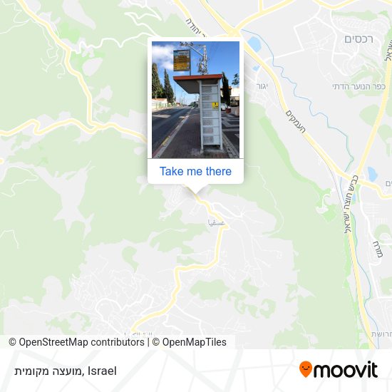 מועצה מקומית map
