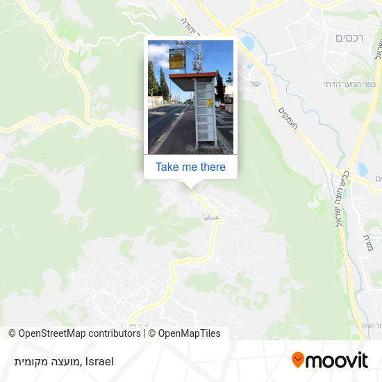 Карта מועצה מקומית