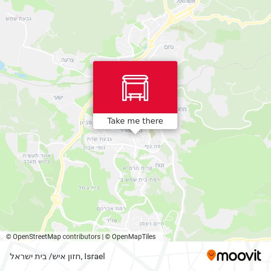 חזון איש/ בית ישראל map