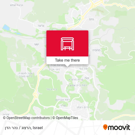 הרצוג / נהר הדן map