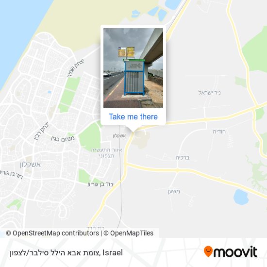 צומת אבא הילל סילבר/לצפון map