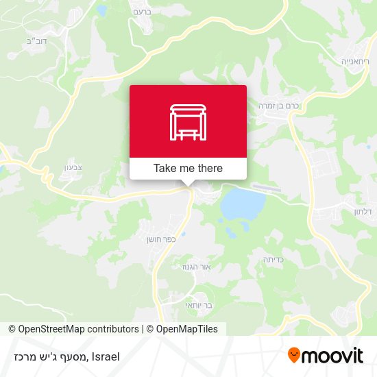 מסעף ג'יש מרכז map