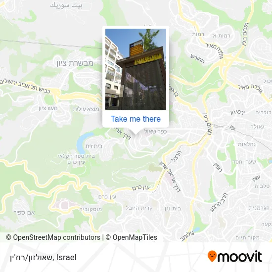 Карта שאולזון/רוז'ין