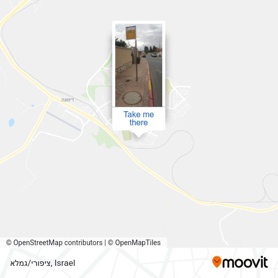 ציפורי/גמלא map