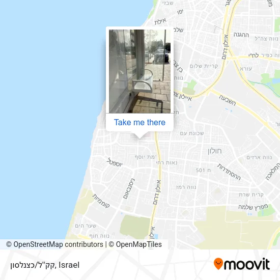 Карта קק''ל/כצנלסון