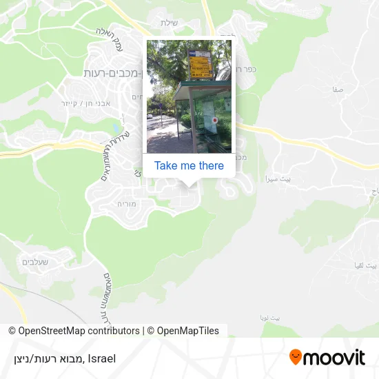 Карта מבוא רעות/ניצן