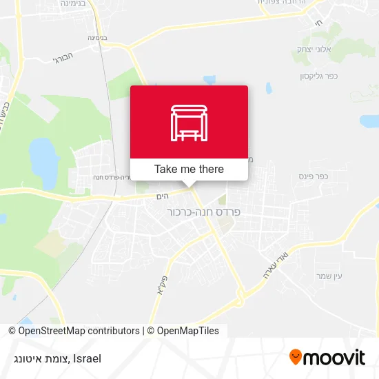 Карта צומת איטונג