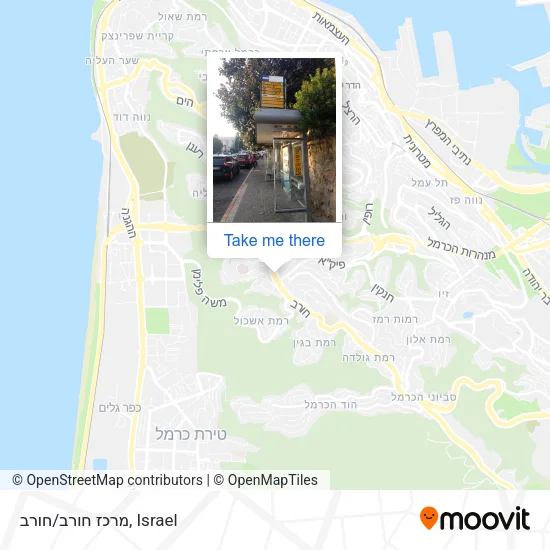 Карта מרכז חורב/חורב