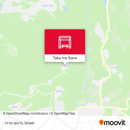 Карта כרכום מרכז