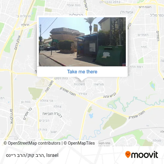 Карта הרב קוק/הרב ריינס