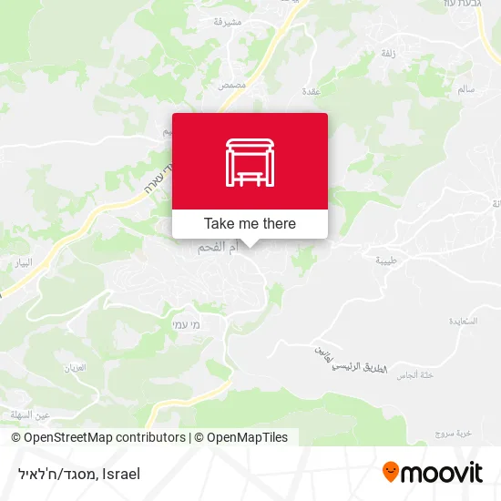 Карта מסגד/ח'לאיל