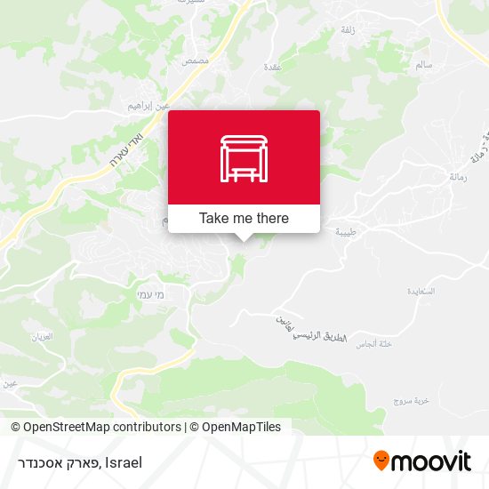 Карта פארק אסכנדר