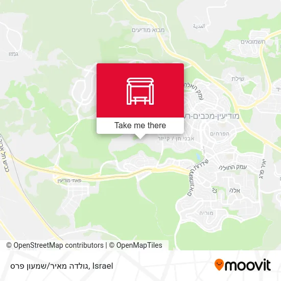 Карта גולדה מאיר/שמעון פרס