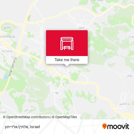 אלתין/אלזייתון map