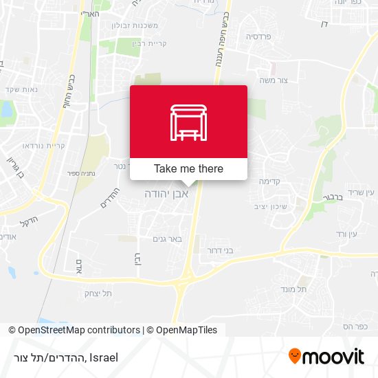 ההדרים/תל צור map