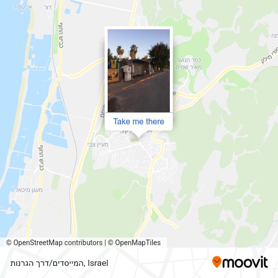 המייסדים/דרך הגרנות map