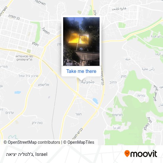 ג'לגוליה יציאה map