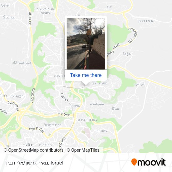 מאיר גרשון/אלי תבין map