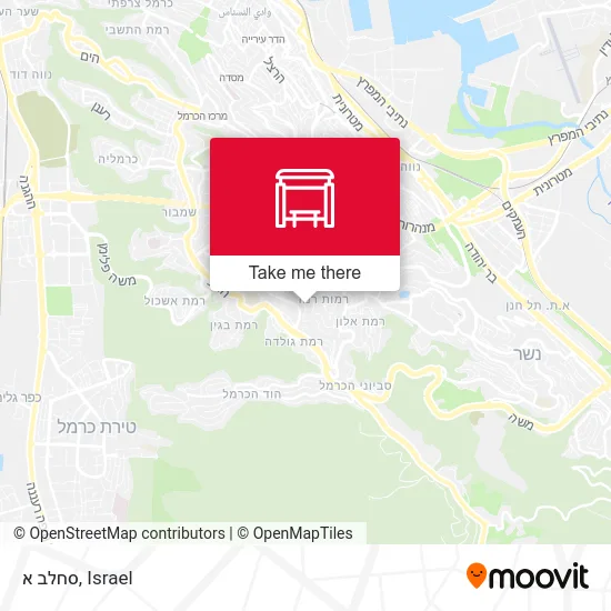 Карта סחלב א