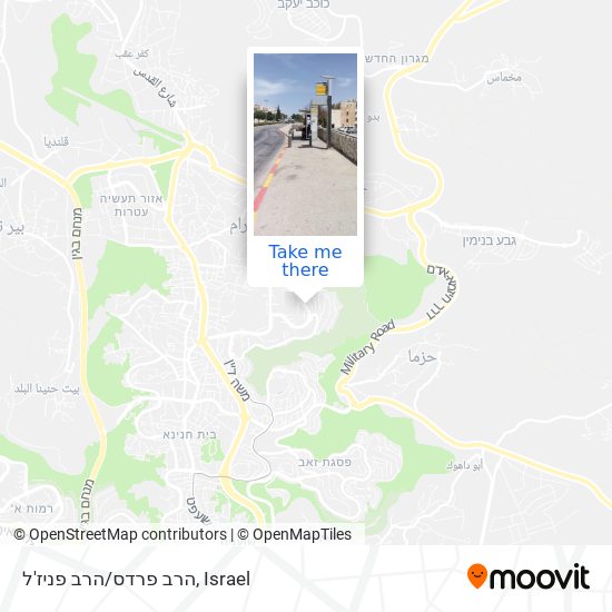 Карта הרב פרדס/הרב פניז'ל