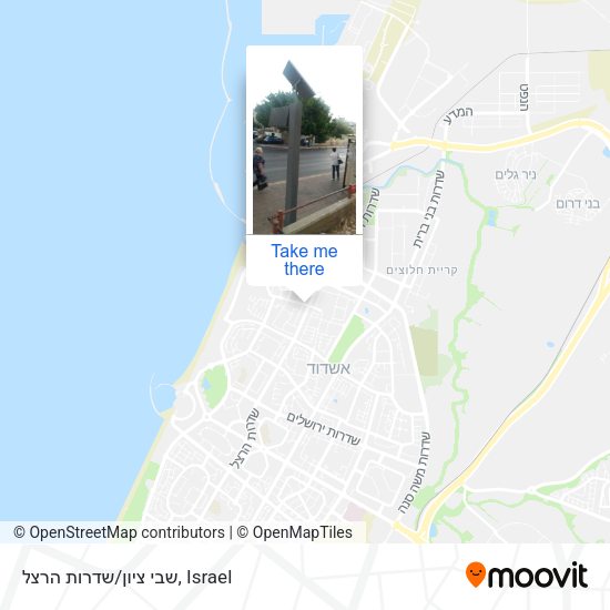 שבי ציון/שדרות הרצל map