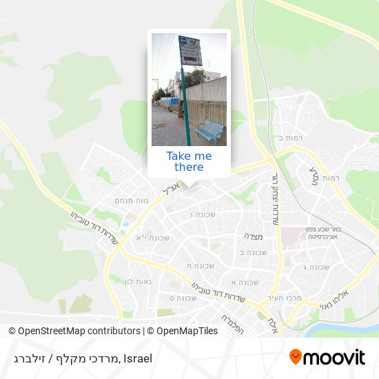 מרדכי מקלף / זילברג map