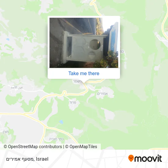 Карта מסעף אמירים