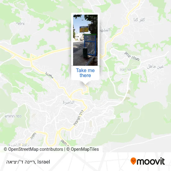 Карта ריינה ד'/יציאה