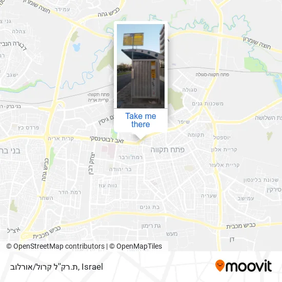 Карта ת.רק''ל קרול/אורלוב