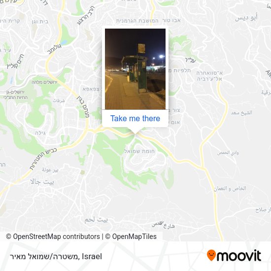 משטרה/שמואל מאיר map