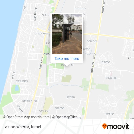הזמיר/החסידה map