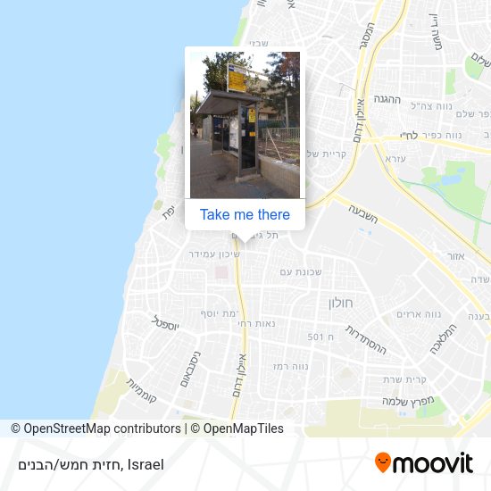 חזית חמש/הבנים map