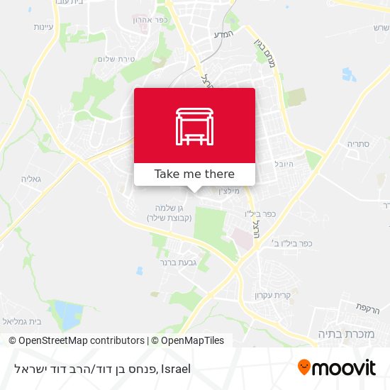 פנחס בן דוד/הרב דוד ישראל map