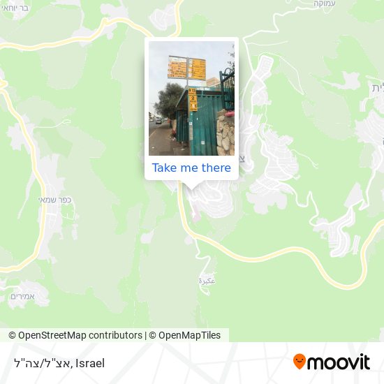 אצ''ל/צה''ל map