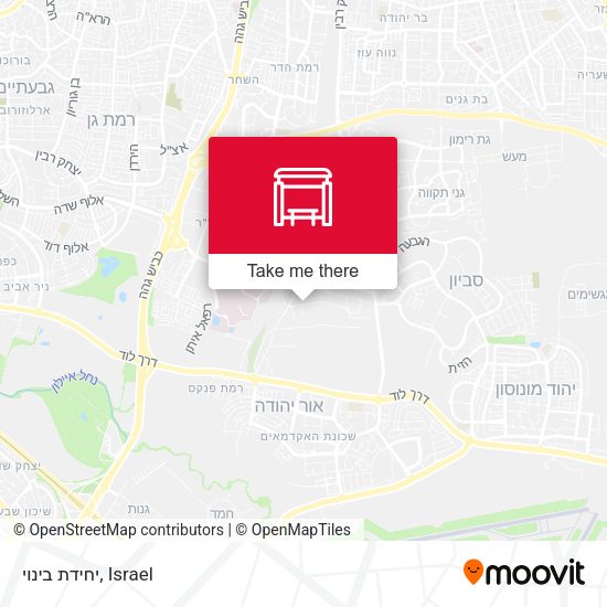 יחידת בינוי map