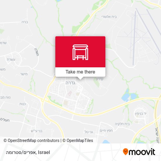 אפרים/סטרומה map