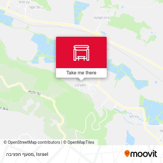 מסעף חפציבה map