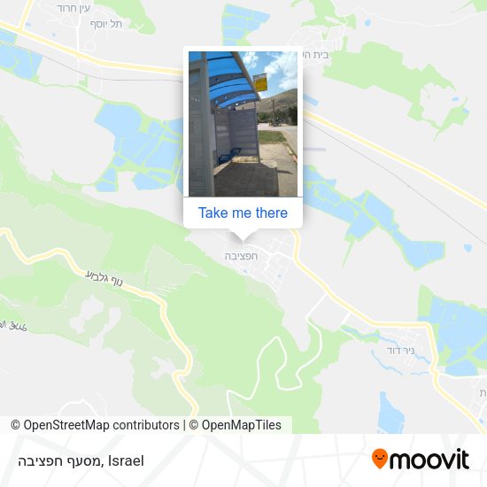 מסעף חפציבה map