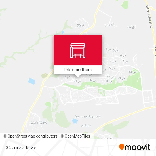 Карта שכונה 34