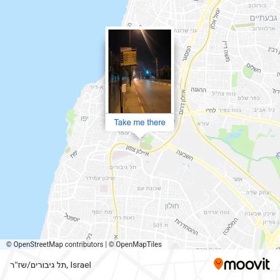 Карта תל גיבורים/שז''ר