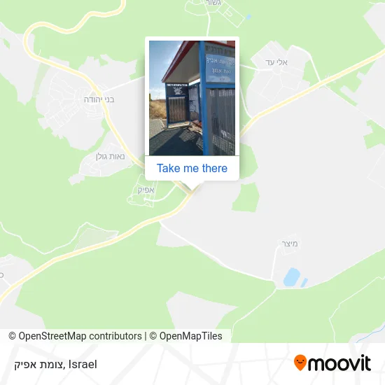 Карта צומת אפיק