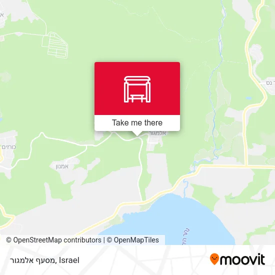 Карта מסעף אלמגור
