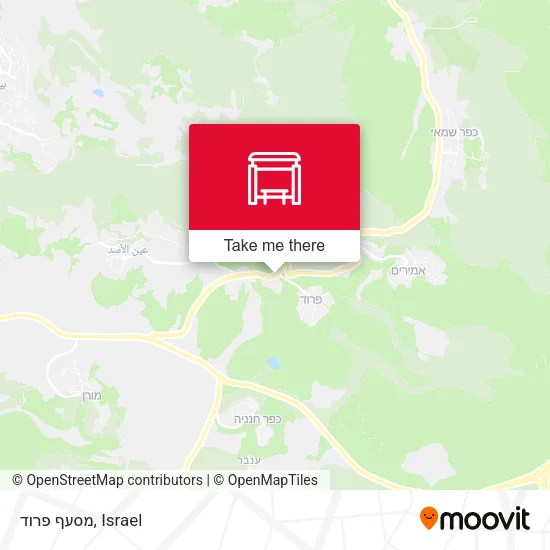 Карта מסעף פרוד
