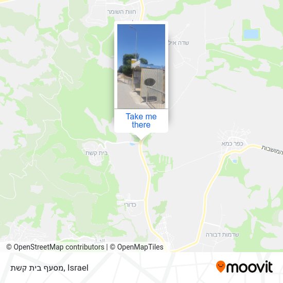 מסעף בית קשת map